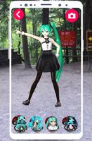 PocketGirl Vocaloid AR Dance Anime Hatsune Miku اسکرین شاٹ 2