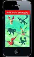 Poster Pocket Catch Pixelmonsters Go