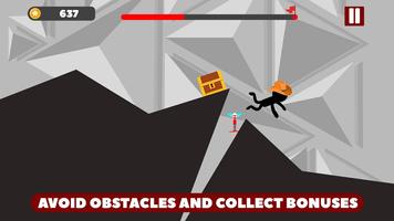 Stickman Pogo Stick Jumper Crash Test screenshot 1