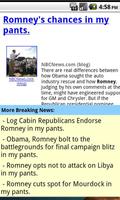Mitt Romney In My Pants capture d'écran 1