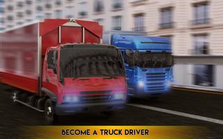 Cargo Truck Transport 3D 2017 poster