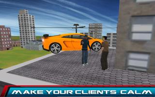 Flying Car Training Sim 3D capture d'écran 2