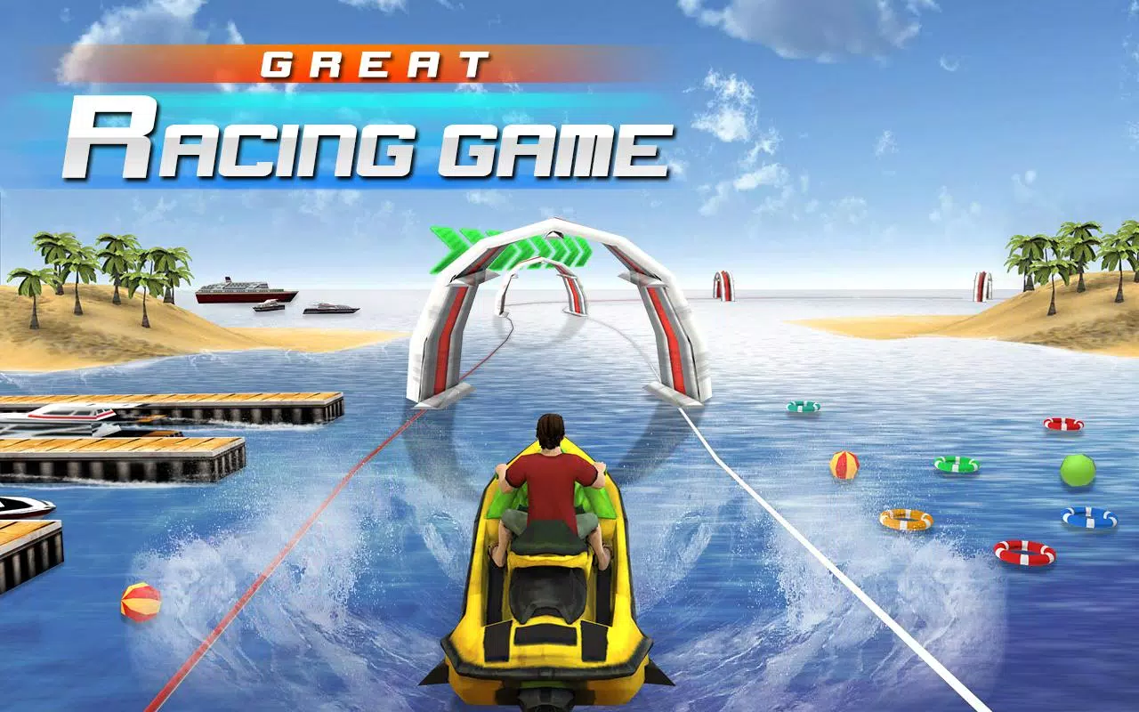 Escape Shark Game : Jet ski Driving New Boat Games for Android - Download