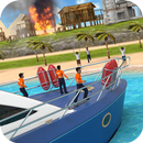 Superhero Beach Rescue Battle APK