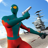 Superhero Navy Battle icon