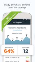 CA Real Estate Pocket Prep الملصق