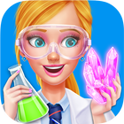 High School Science Girl Salon আইকন