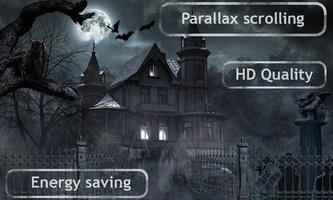 Horror House Live Wallpaper imagem de tela 1