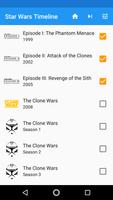 Star Wars Timeline 포스터