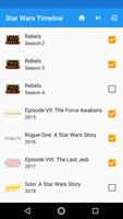 Star Wars Timeline 스크린샷 1