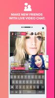 PocketLIVE - fun live video chat rooms and shows Plakat