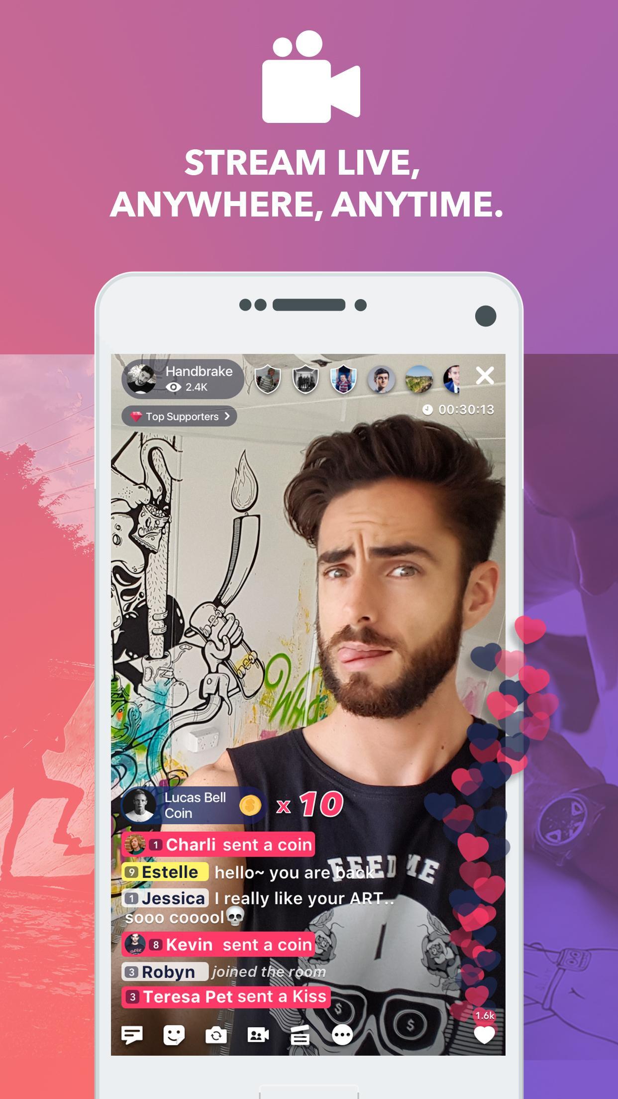 PocketLIVE - fun live video chat rooms and shows for Android - APK Download