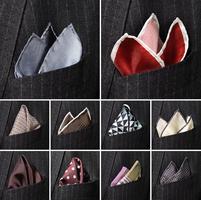 Men Pocket Squares Folding Designs - Tie Knots Affiche