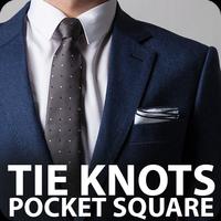 Men Pocket Squares Folding Designs - Tie Knots capture d'écran 2