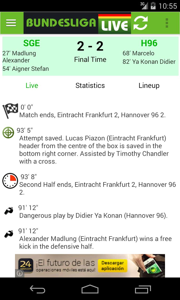 Bundesliga Live For Android Apk Download - konan box roblox