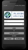 Players On Call تصوير الشاشة 1
