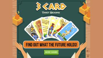 3 Card Tarot Reading Affiche