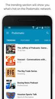 PodOmatic Podcast Player captura de pantalla 1