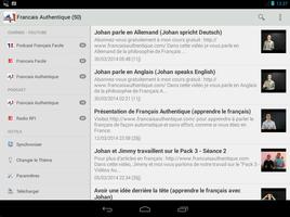 Authentic French podcast скриншот 3