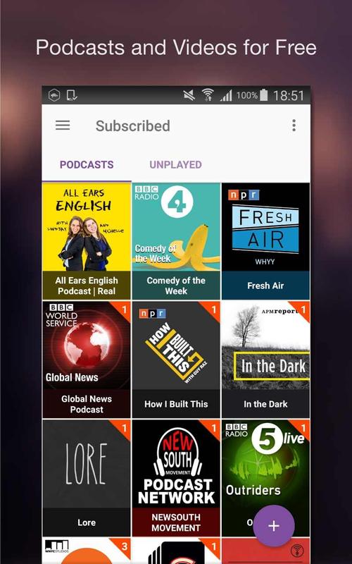 Podcast Player for Android - APK Download