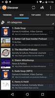 Podcast Addict (Android 2.3) اسکرین شاٹ 3