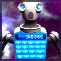 Speaking Robot Calculator-poster