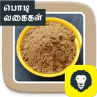Spicy Masala Powders Podi Preparation in Tamil आइकन