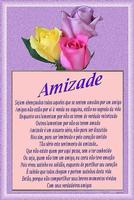 برنامه‌نما Poemas de amizade com fotos عکس از صفحه