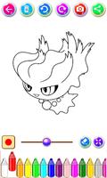 poke monster coloring captura de pantalla 3