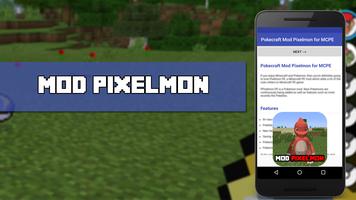 Pokecraft Mod Pixelmon for MCPE capture d'écran 1