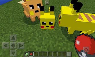 Mod Poke Droid Addon for MCPE تصوير الشاشة 1