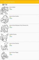 How to Draw Pokemon تصوير الشاشة 2