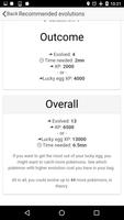 Evolution Calculator for PoGo capture d'écran 2