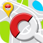 Map for Pokemon Go: PokeMap ícone