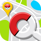 Map for Pokemon Go: PokeMap آئیکن
