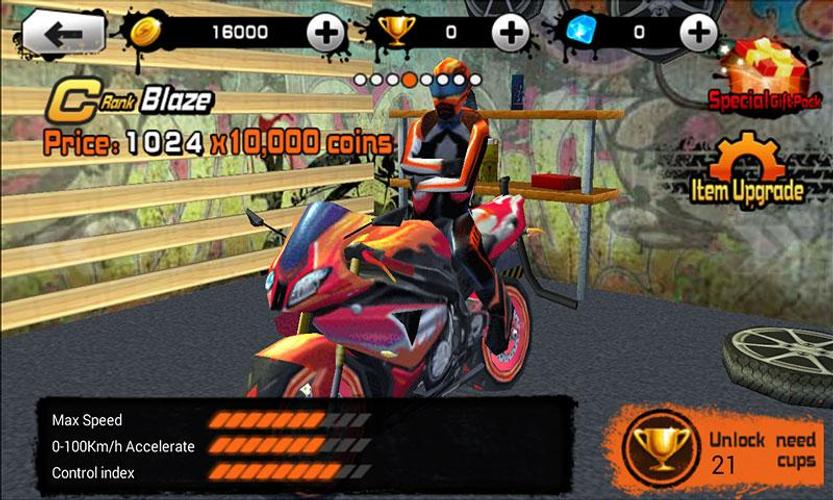 Download Xender 3D Fury Moto 1.01 Android APK