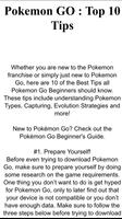 Guide For Pokémon GO !!!! screenshot 3