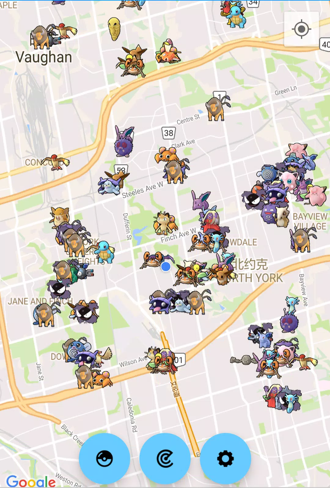 Tải xuống APK GO Map Radar for Pokémon GO cho Android