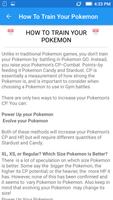 Guide For Pokemon Go! capture d'écran 1
