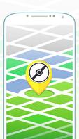 GO Map Finder - For Pokémon GO Affiche
