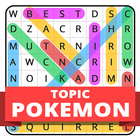 Word Search Topic For Pokemon иконка