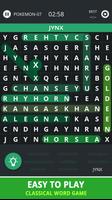 Word Search Topic For Pokemon imagem de tela 1