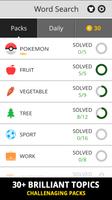 Word Search Topic For Pokemon ảnh chụp màn hình 3