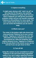 Guide - Pokemon GO for Android تصوير الشاشة 2