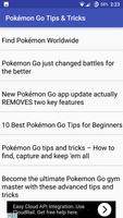 Pokemon go Tips & Tricks ポスター