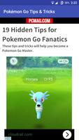 Pokemon go Tips & Tricks تصوير الشاشة 2