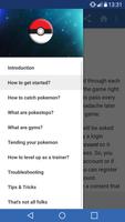 Guide for Pokemon Go Poster