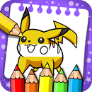 coloring pokemo monster pikachu APK