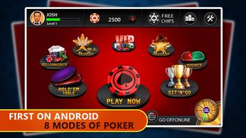 Poker Offline and Live Holdem स्क्रीनशॉट 1