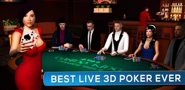 Pôquer 3D Live e off-line